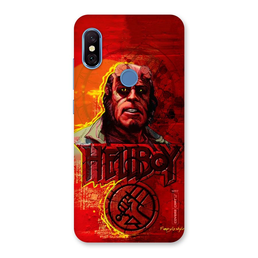 Hellboy Artwork Back Case for Redmi Note 6 Pro