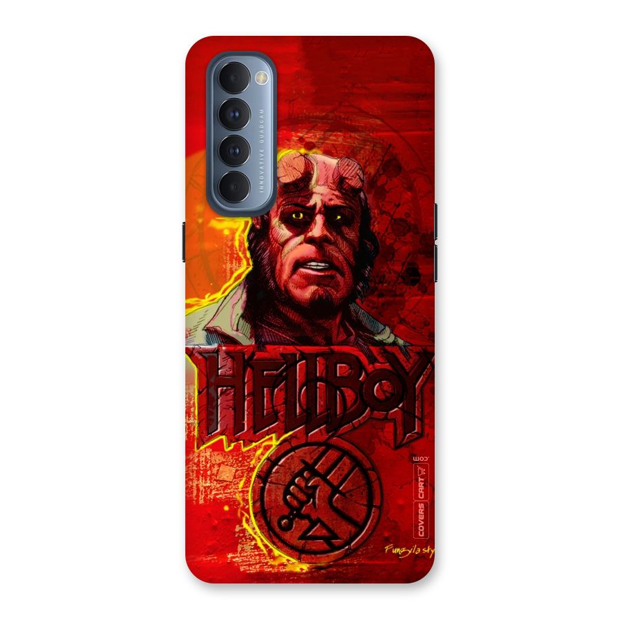 Hellboy Artwork Back Case for Reno4 Pro