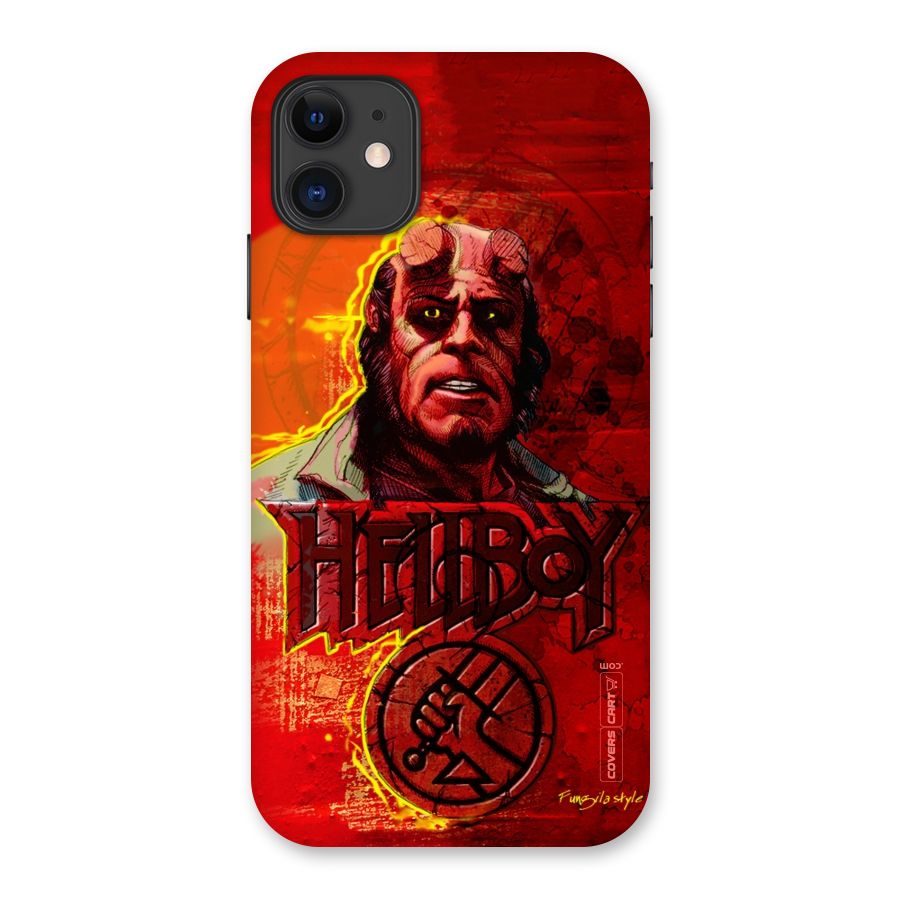Hellboy Artwork Back Case for iPhone 11
