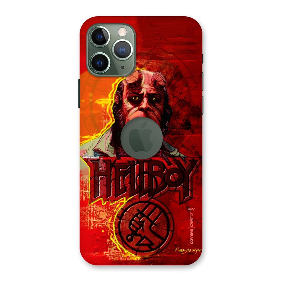 Hellboy Artwork Back Case for iPhone 11 Pro Logo  Cut