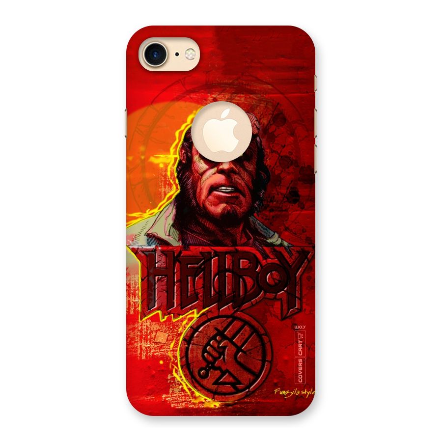 Hellboy Artwork Back Case for iPhone 7 Logo Cut