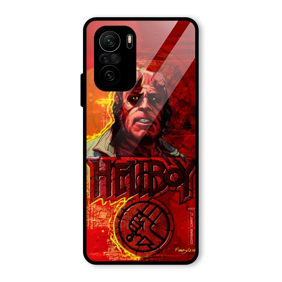 Hellboy Artwork Glass Back Case for Mi 11X Pro