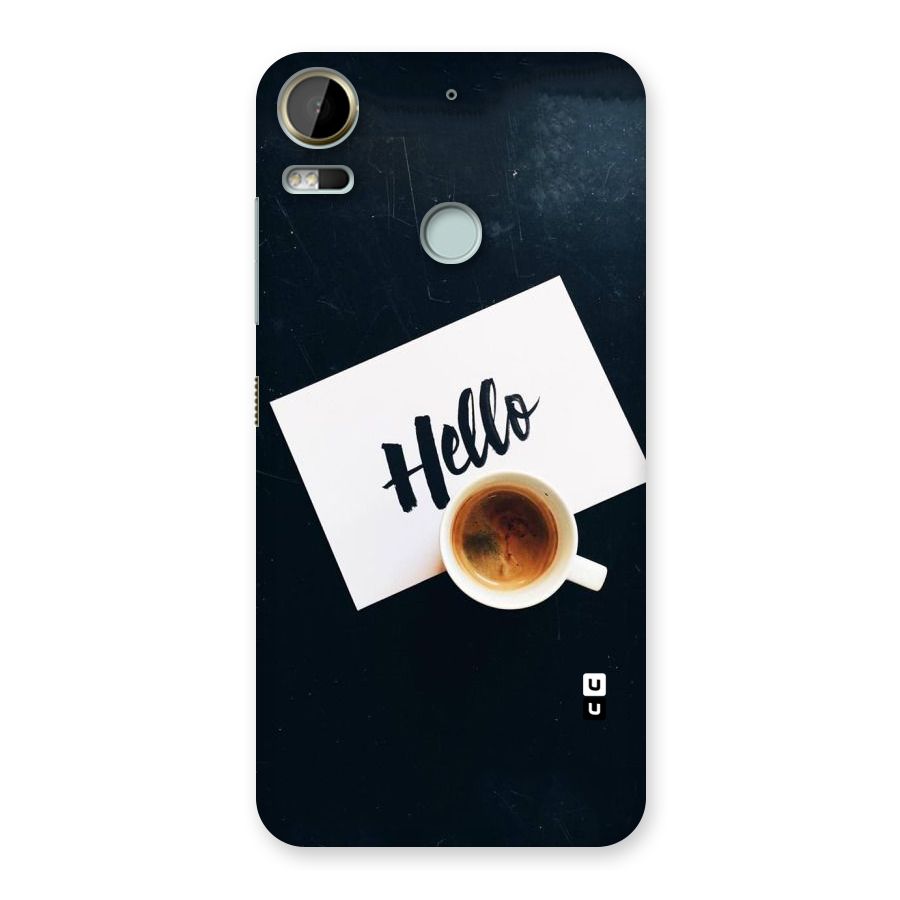 Hello Coffee Back Case for Desire 10 Pro
