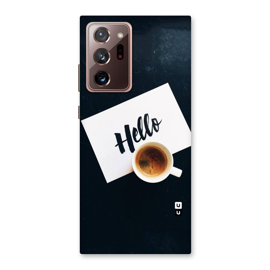 Hello Coffee Back Case for Galaxy Note 20 Ultra