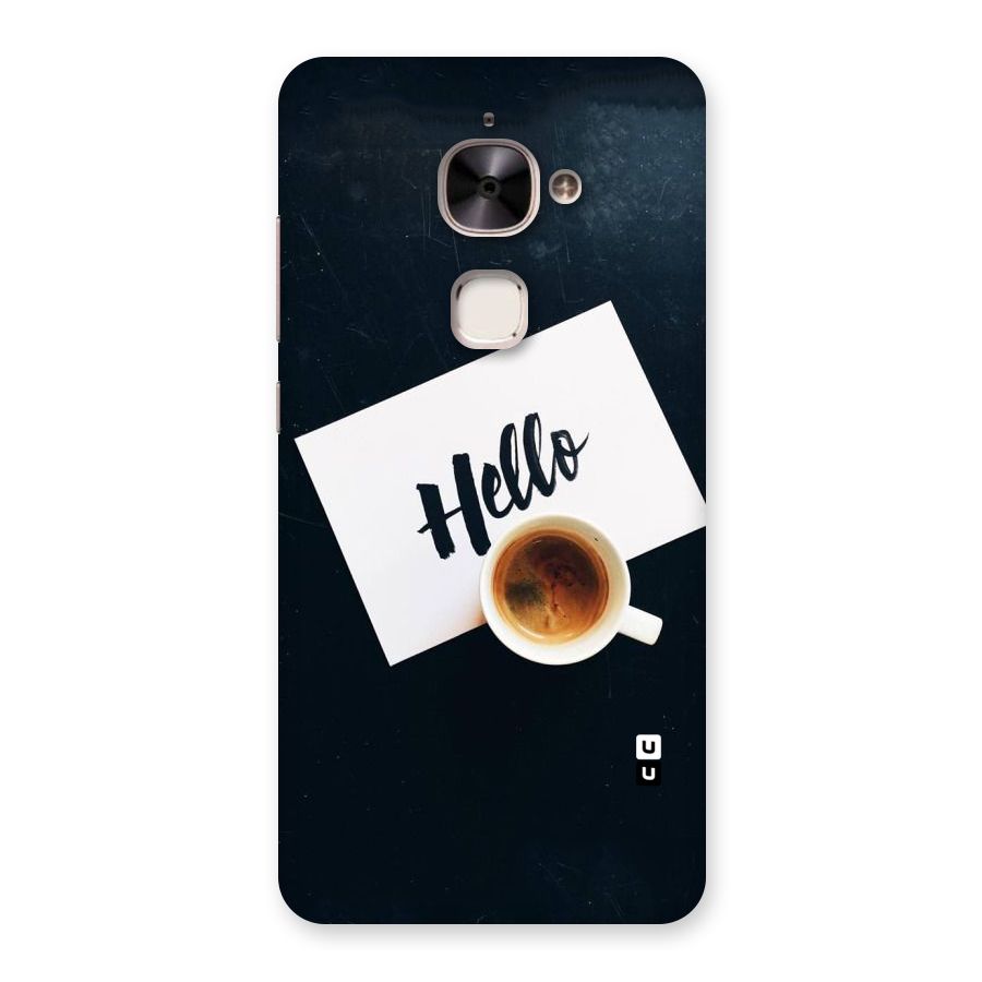 Hello Coffee Back Case for Le 2