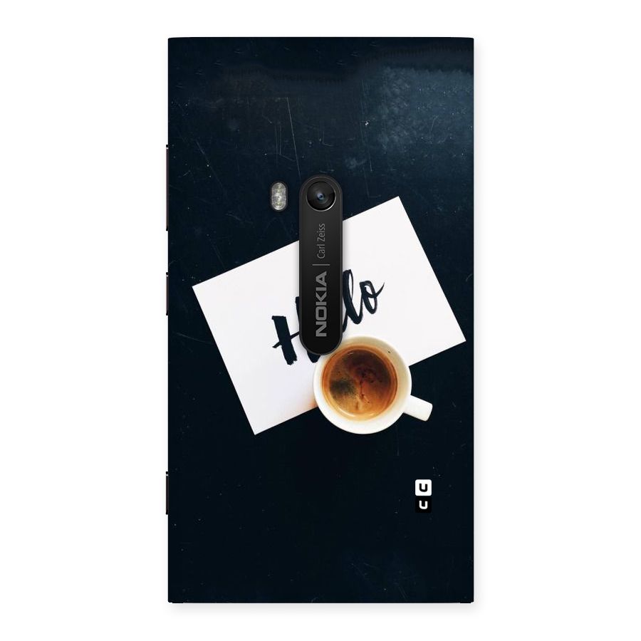 Hello Coffee Back Case for Lumia 920