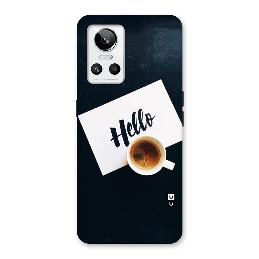 Hello Coffee Back Case for Realme GT Neo 3