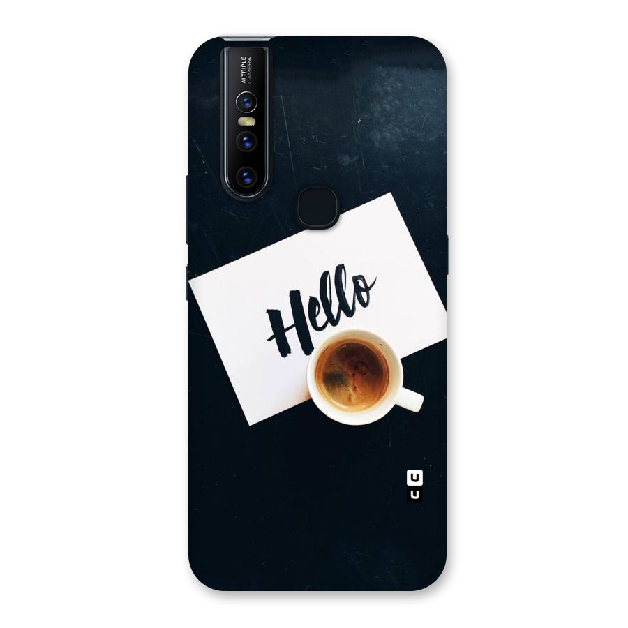 Hello Coffee Back Case for Vivo V15