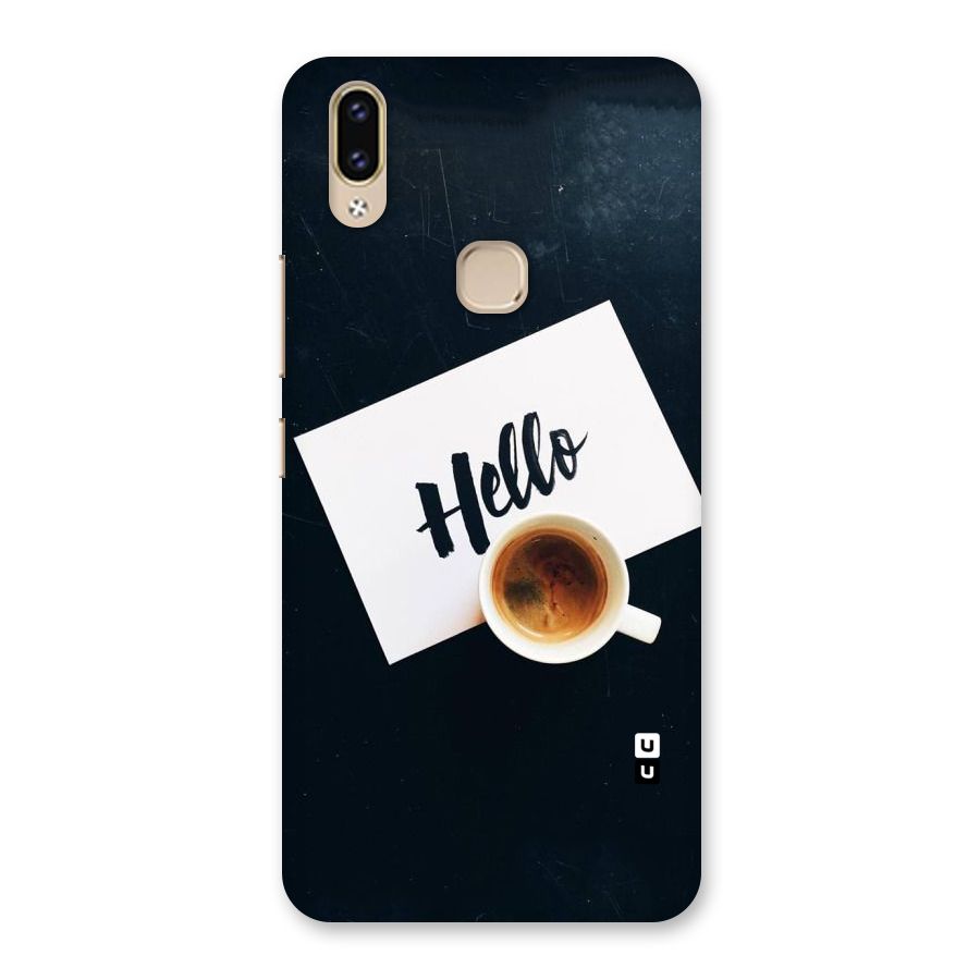 Hello Coffee Back Case for Vivo V9 Youth