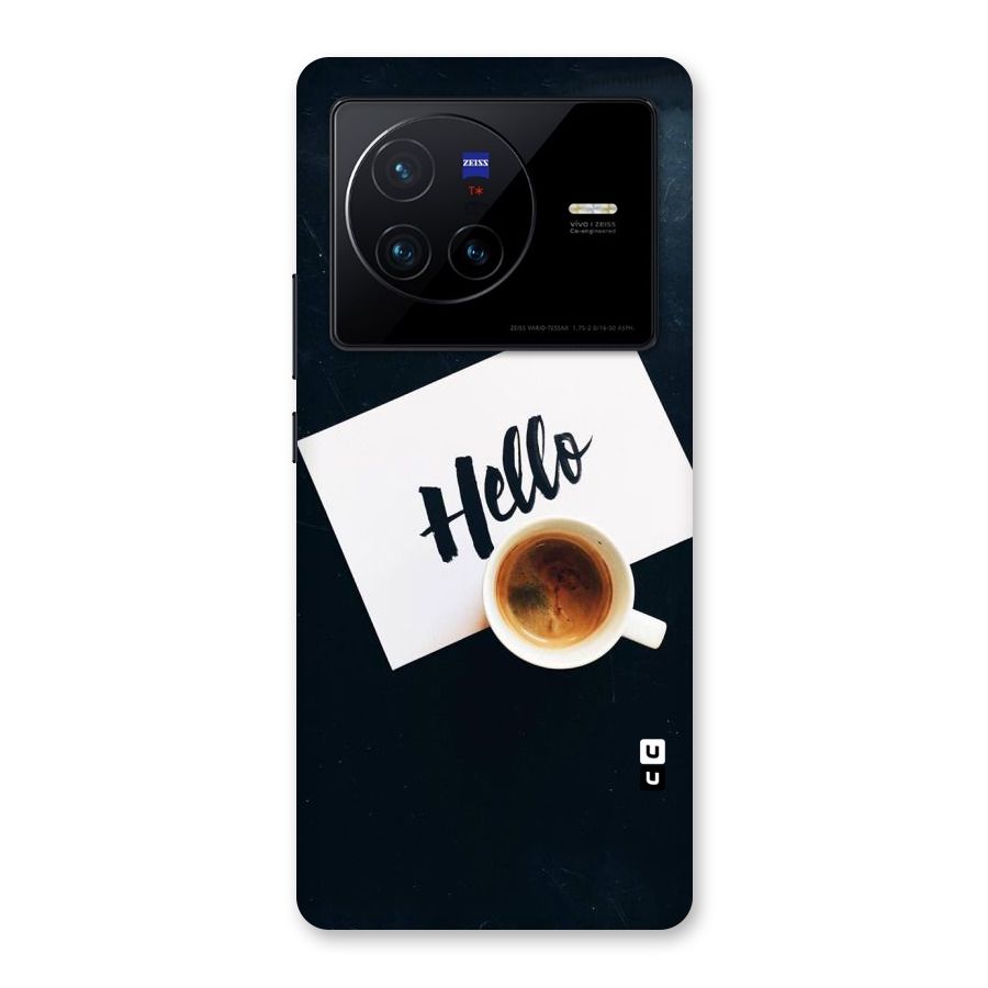 Hello Coffee Back Case for Vivo X80