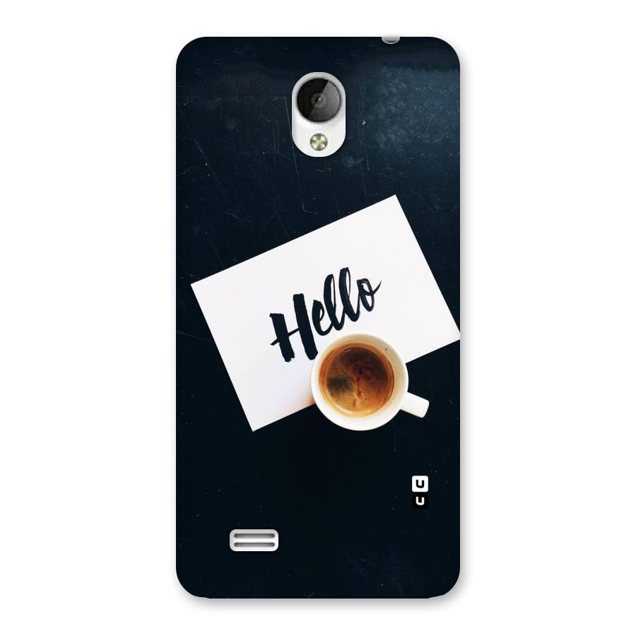 Hello Coffee Back Case for Vivo Y21