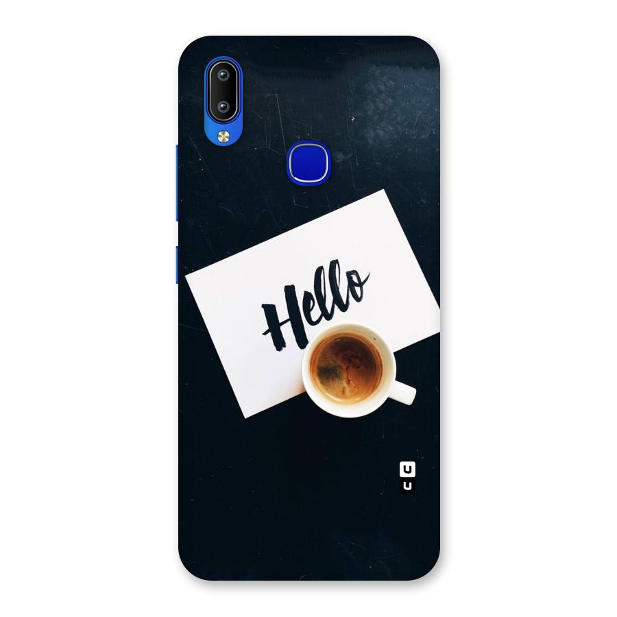 Hello Coffee Back Case for Vivo Y91