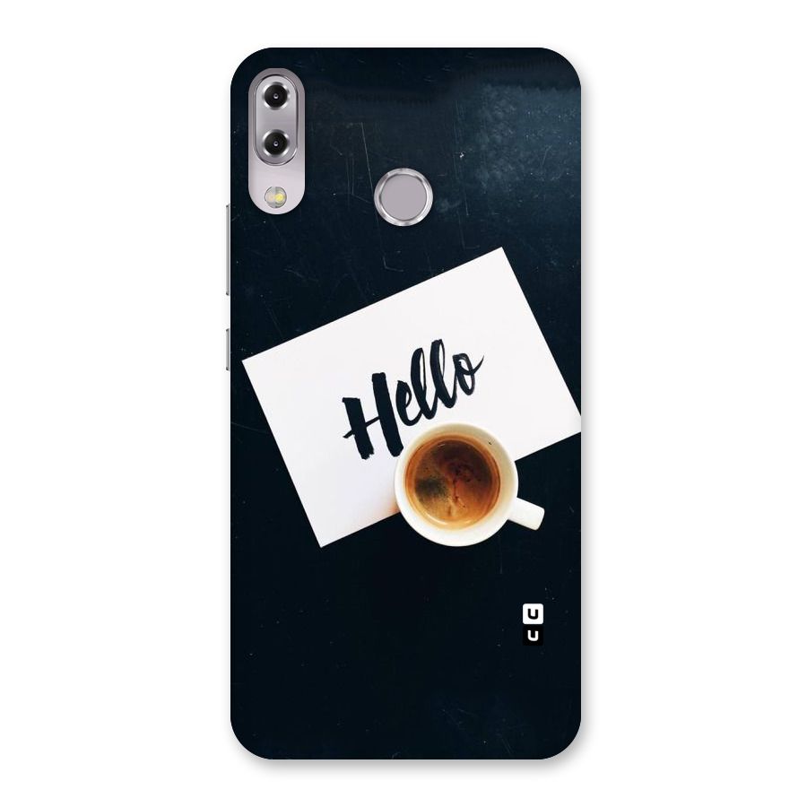Hello Coffee Back Case for Zenfone 5Z