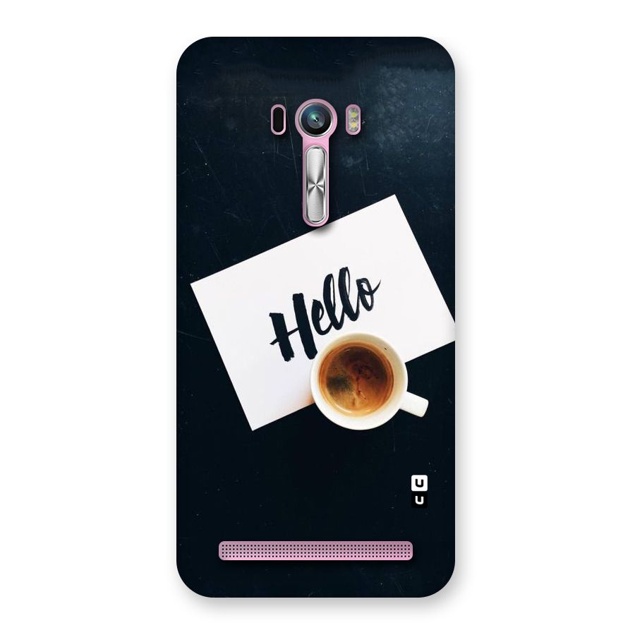 Hello Coffee Back Case for Zenfone Selfie