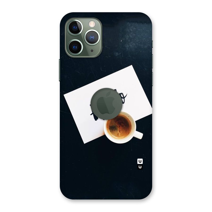 Hello Coffee Back Case for iPhone 11 Pro Logo  Cut
