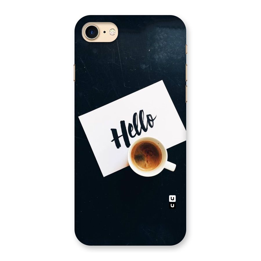 Hello Coffee Back Case for iPhone 7