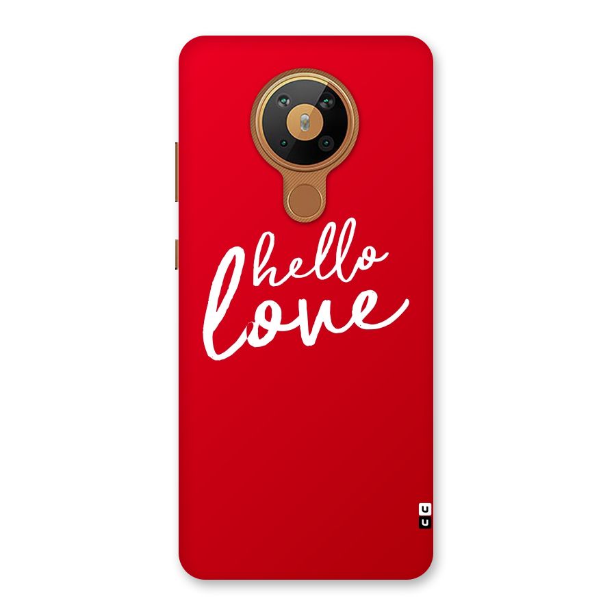 Hello Love Back Case for Nokia 5.3