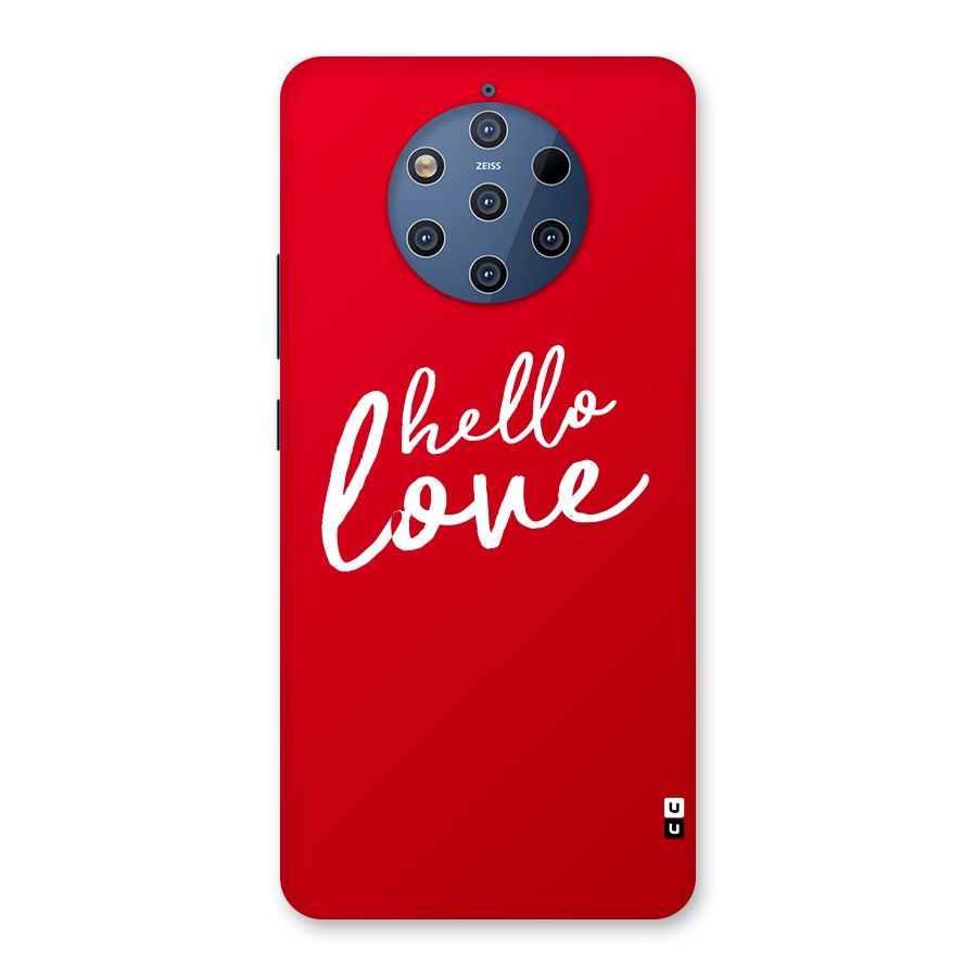 Hello Love Back Case for Nokia 9 PureView