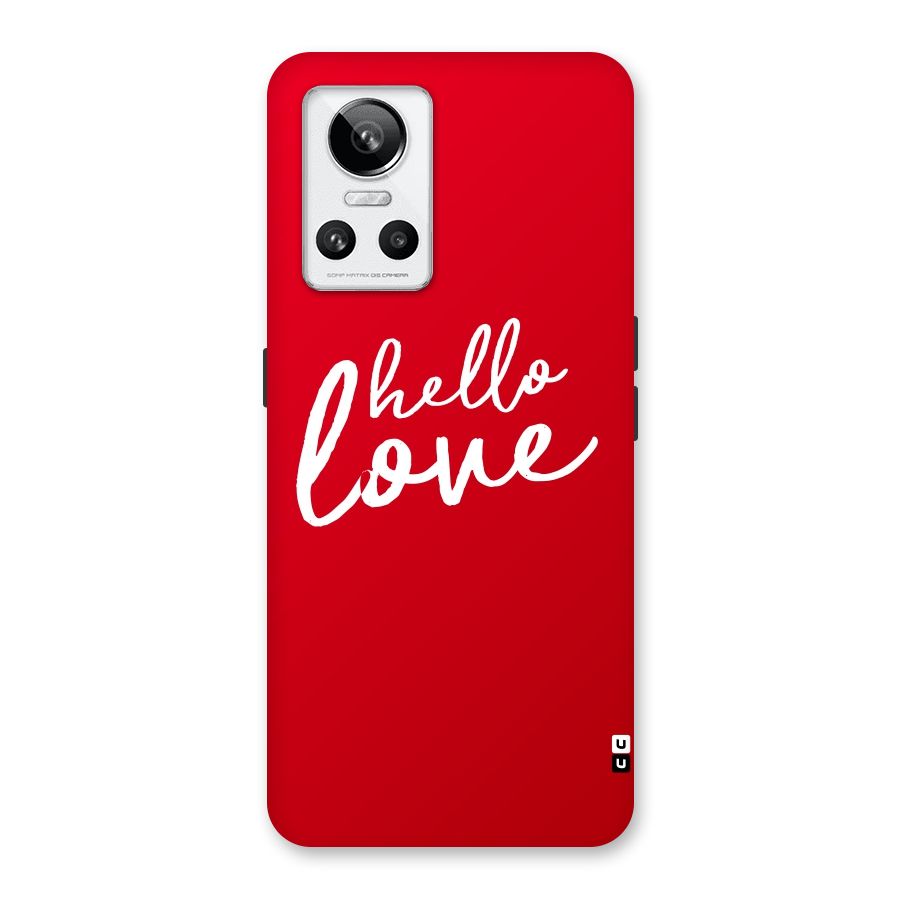 Hello Love Back Case for Realme GT Neo 3