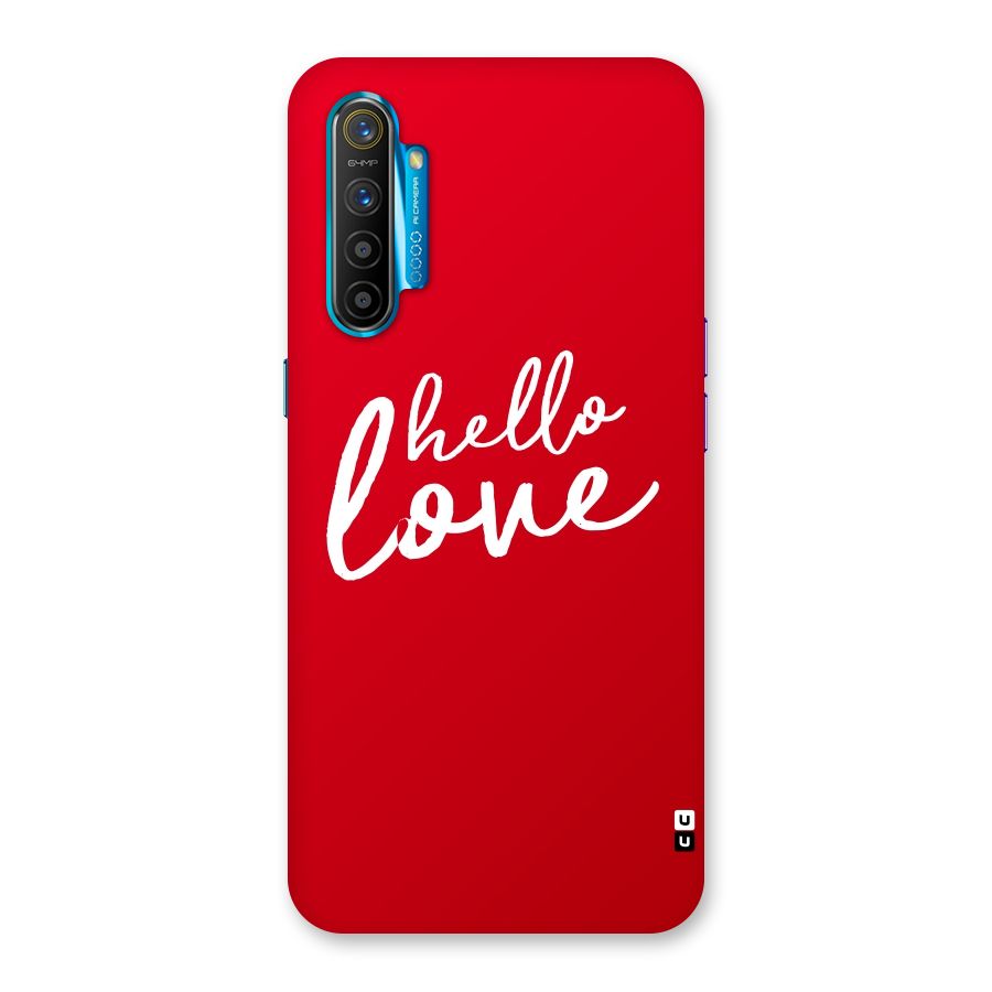 Hello Love Back Case for Realme XT