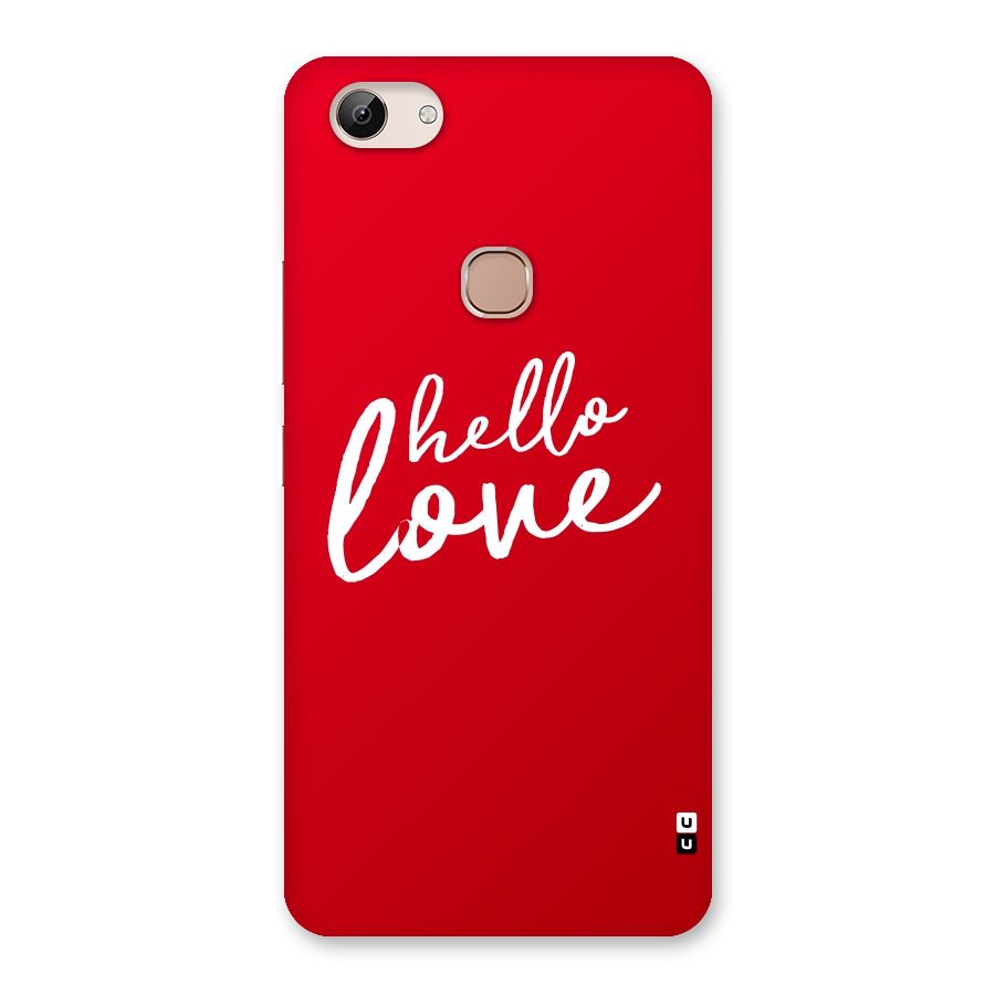 Hello Love Back Case for Vivo Y83
