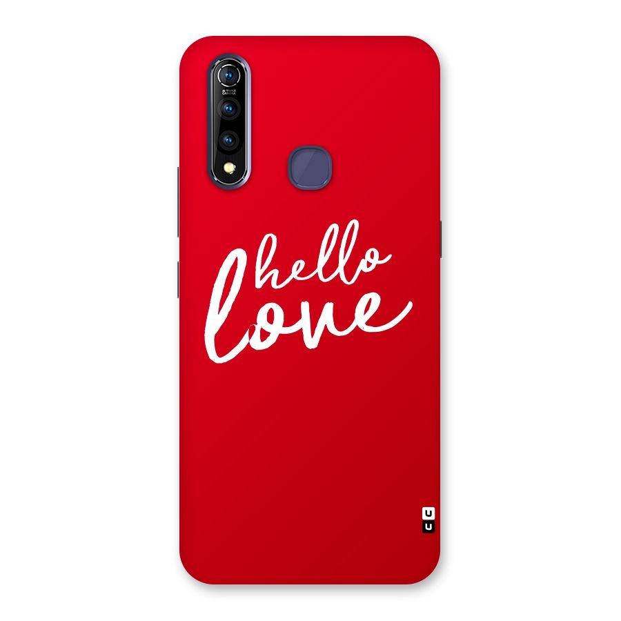 Hello Love Back Case for Vivo Z1 Pro