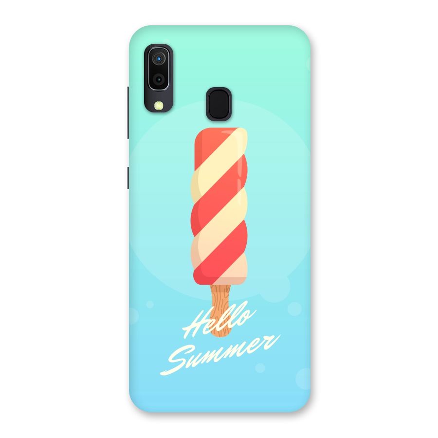 Hello Summer Back Case for Galaxy A30