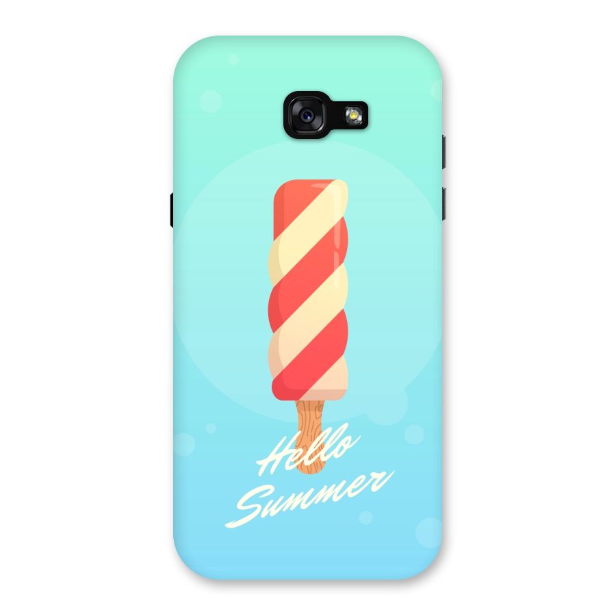 Hello Summer Back Case for Galaxy A7 (2017)