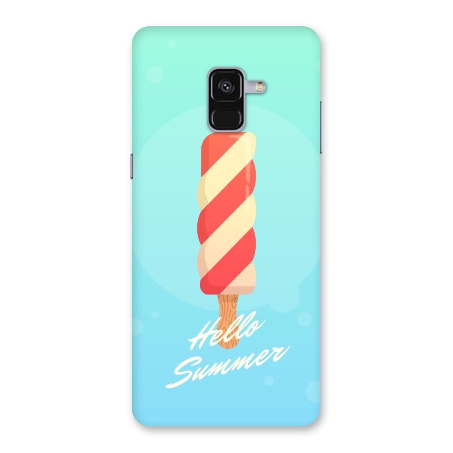 Hello Summer Back Case for Galaxy A8 Plus
