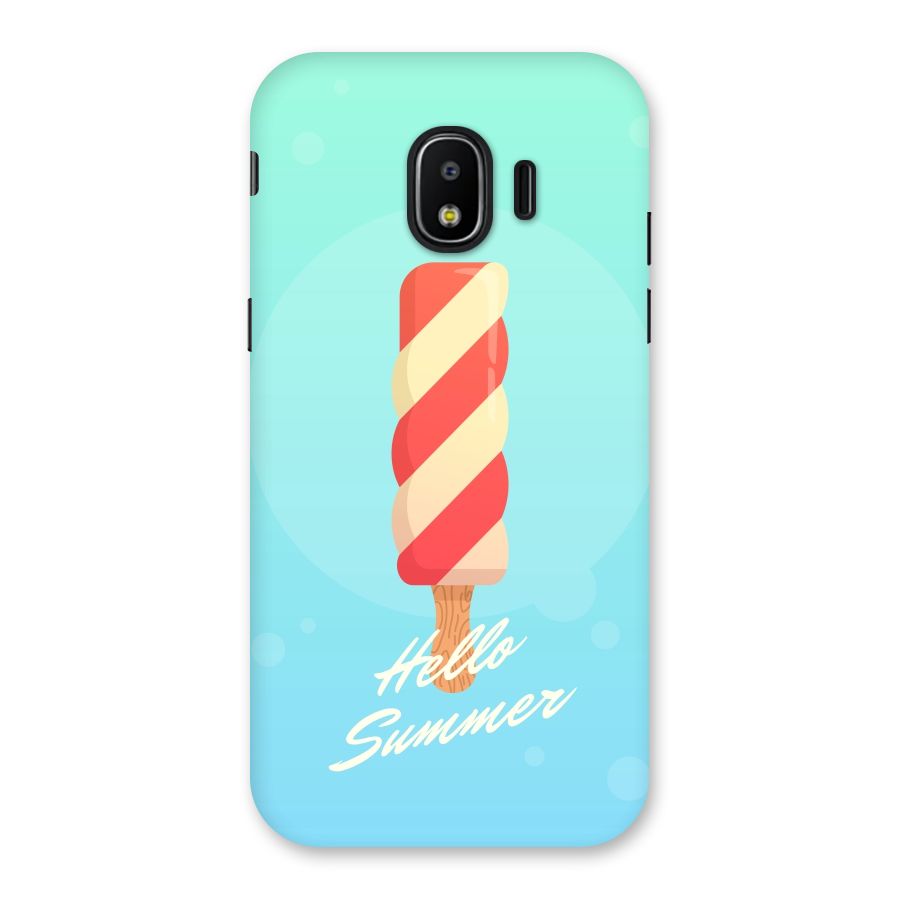 Hello Summer Back Case for Galaxy J2 Pro 2018