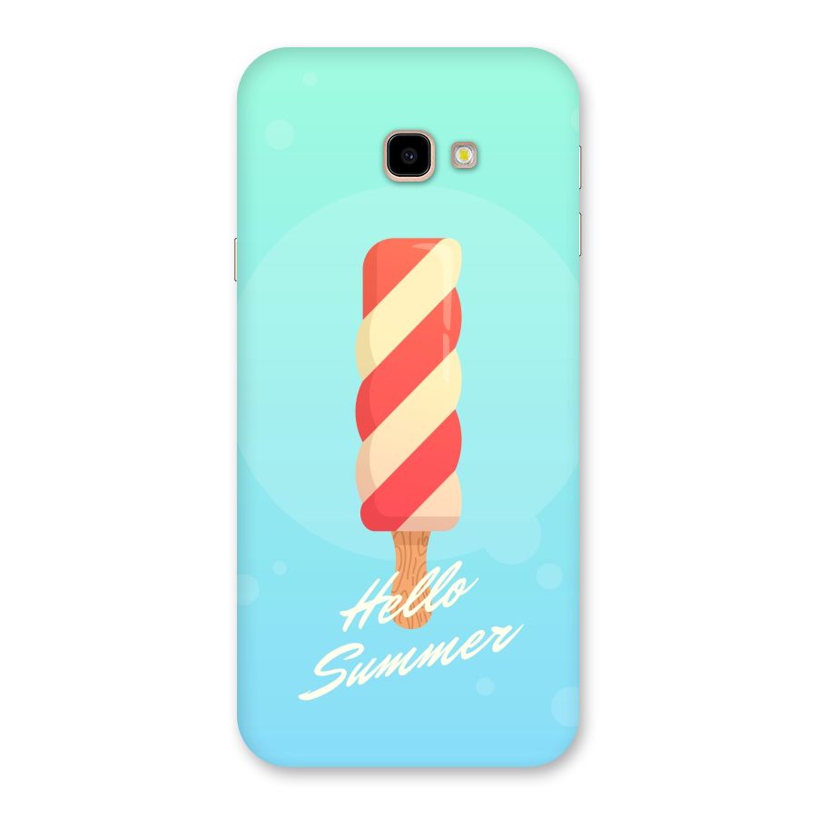 Hello Summer Back Case for Galaxy J4 Plus