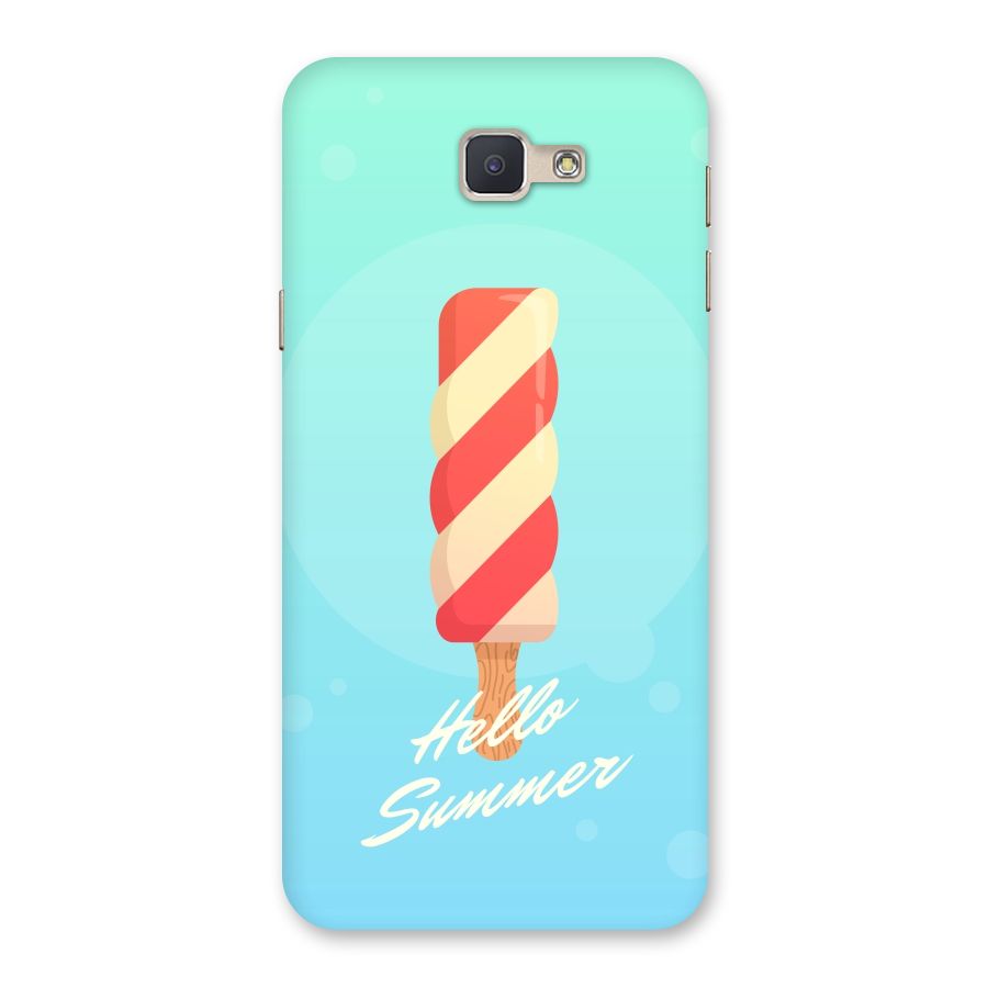 Hello Summer Back Case for Galaxy J5 Prime