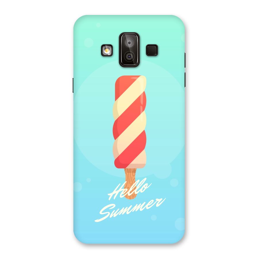 Hello Summer Back Case for Galaxy J7 Duo