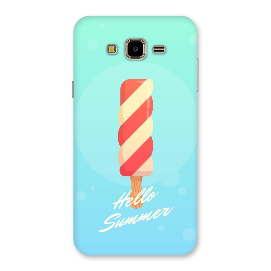 Hello Summer Back Case for Galaxy J7 Nxt
