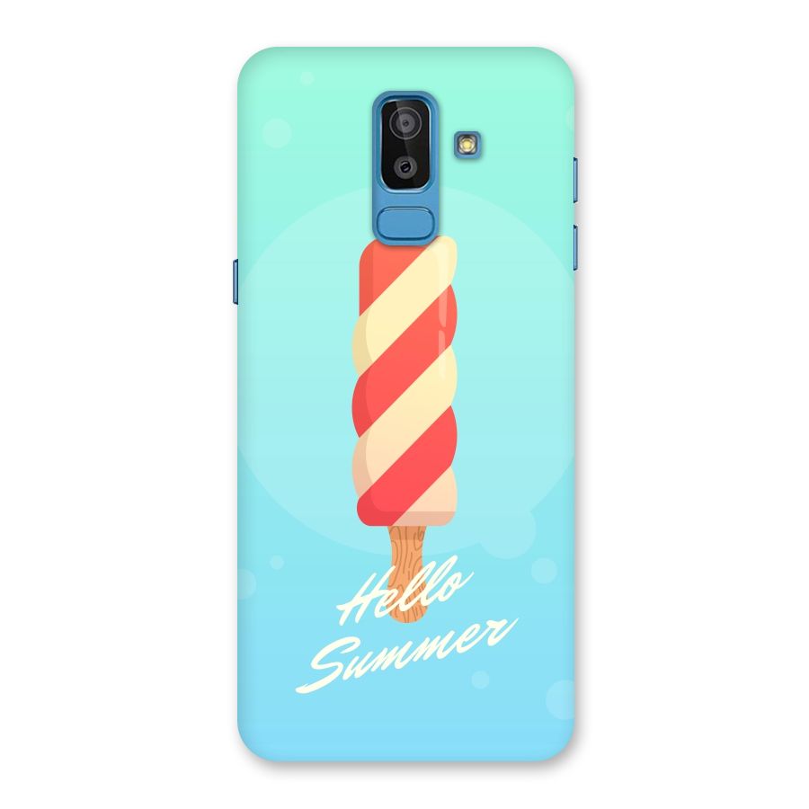 Hello Summer Back Case for Galaxy J8
