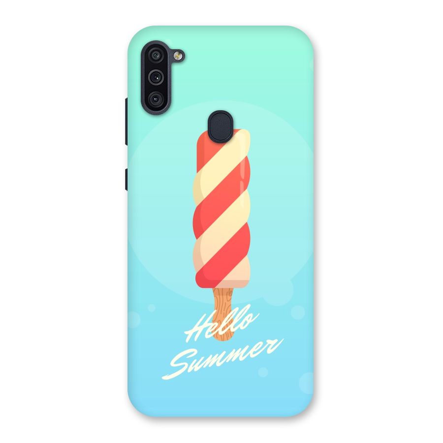 Hello Summer Back Case for Galaxy M11