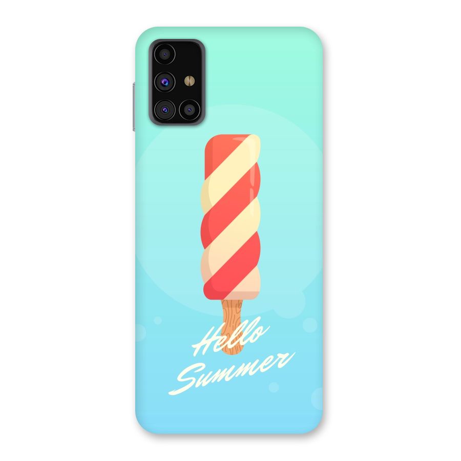 Hello Summer Back Case for Galaxy M31s