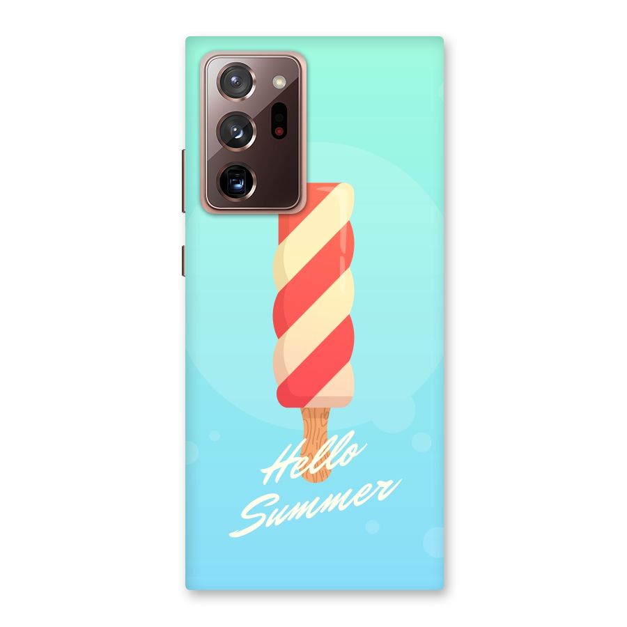 Hello Summer Back Case for Galaxy Note 20 Ultra