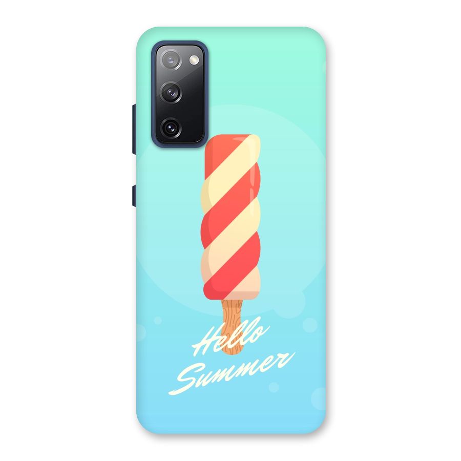 Hello Summer Back Case for Galaxy S20 FE