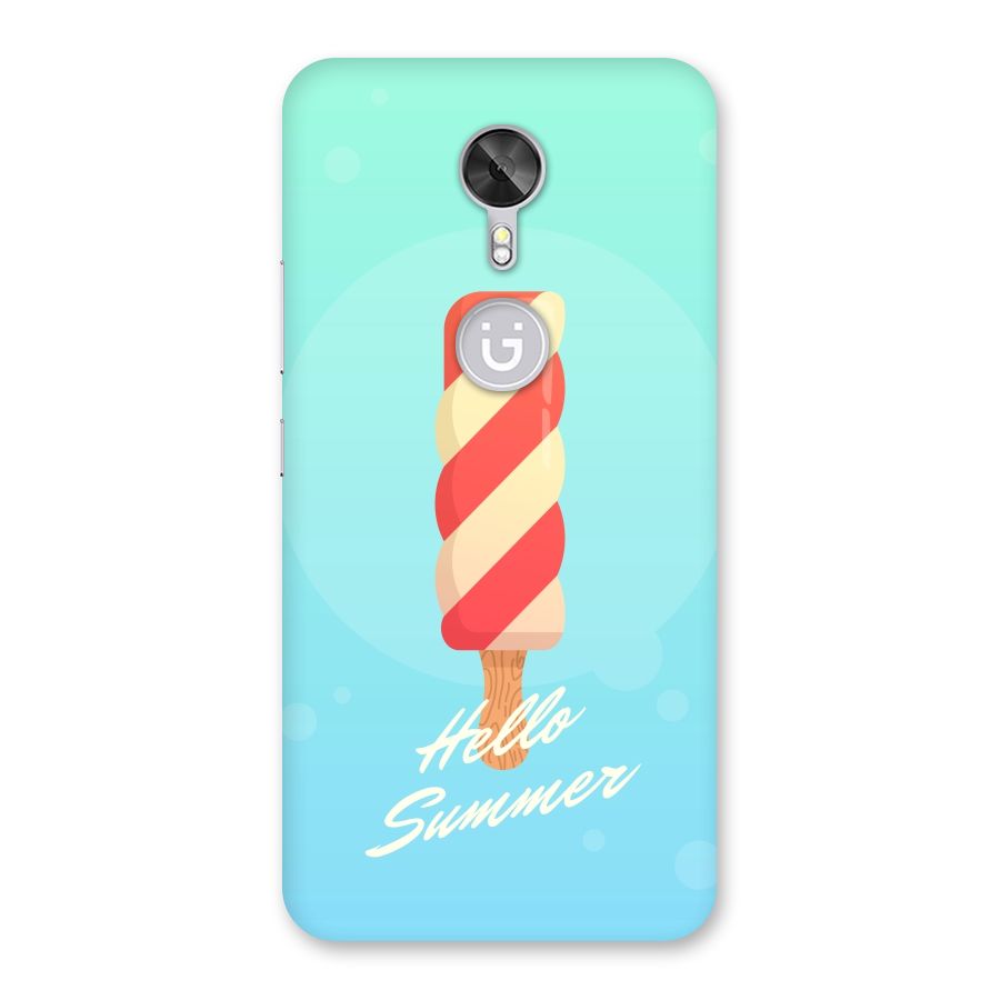 Hello Summer Back Case for Gionee A1