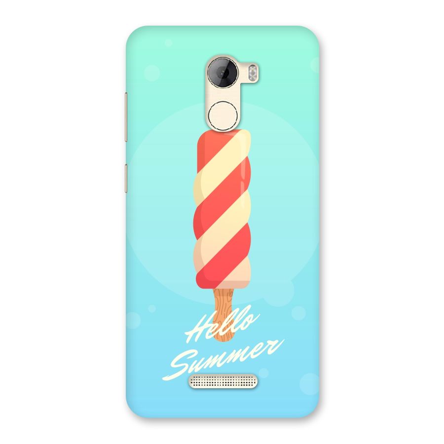 Hello Summer Back Case for Gionee A1 LIte