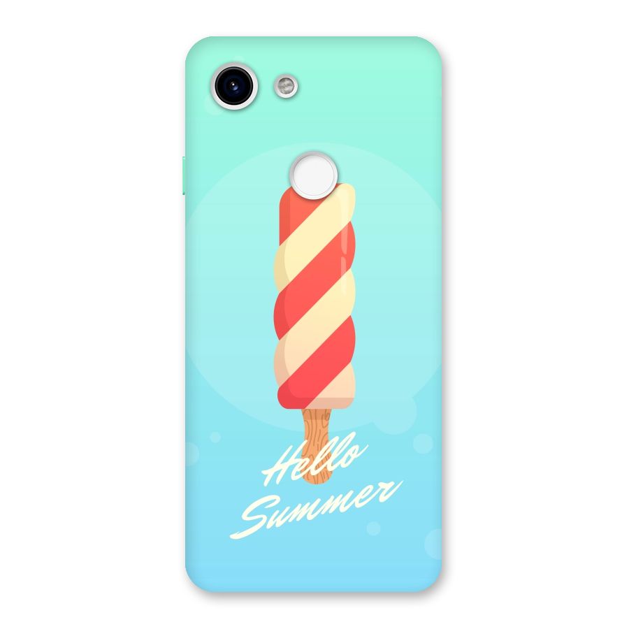 Hello Summer Back Case for Google Pixel 3