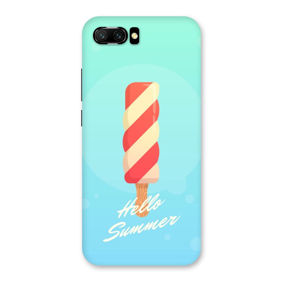 Hello Summer Back Case for Honor 10