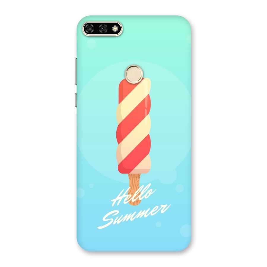 Hello Summer Back Case for Honor 7A