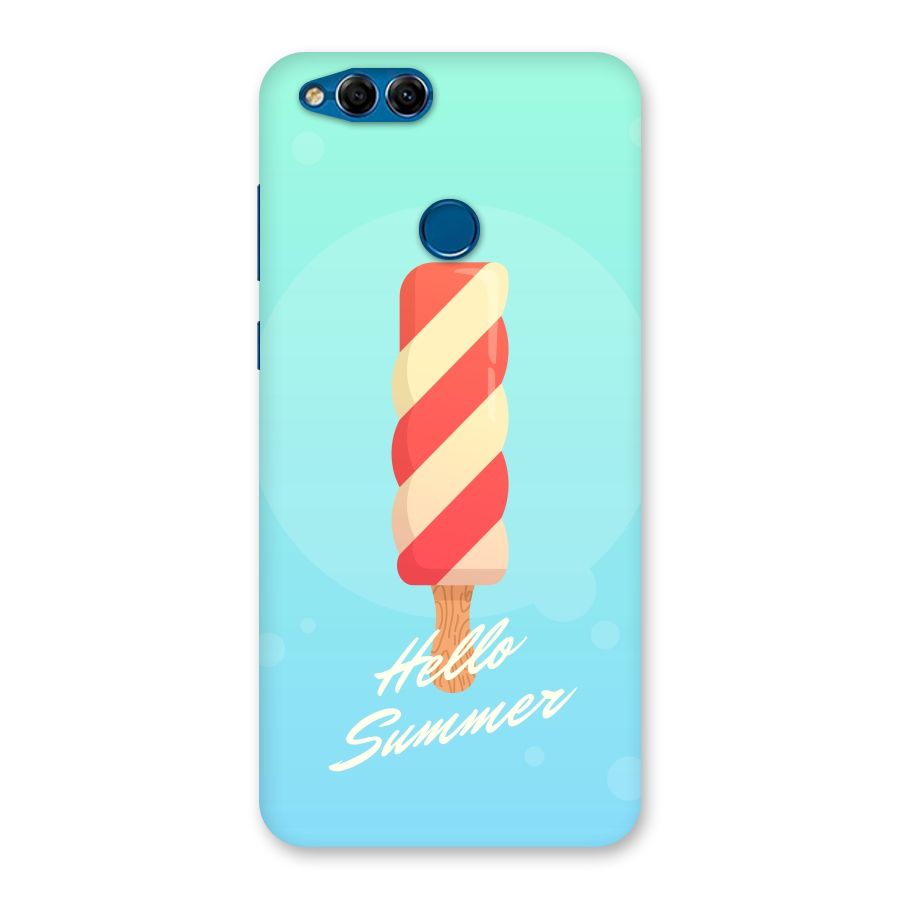 Hello Summer Back Case for Honor 7X