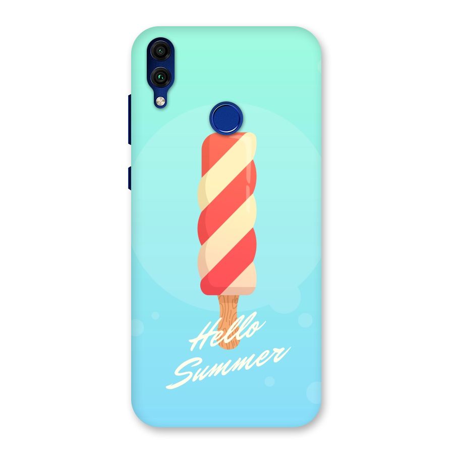 Hello Summer Back Case for Honor 8C