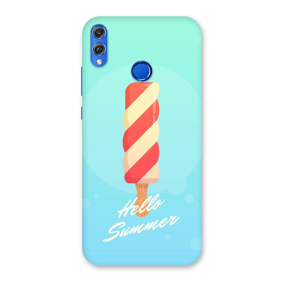 Hello Summer Back Case for Honor 8X