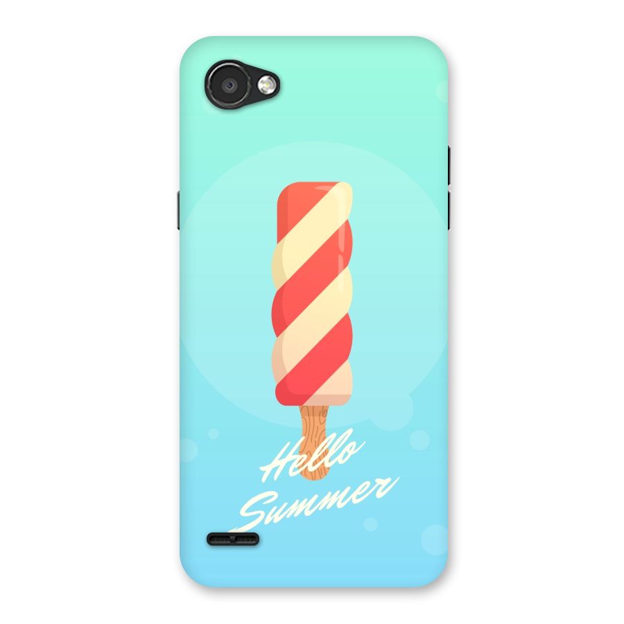 Hello Summer Back Case for LG Q6