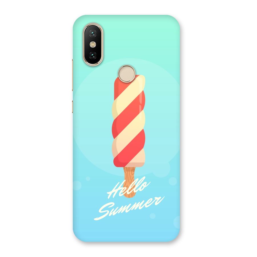 Hello Summer Back Case for Mi A2