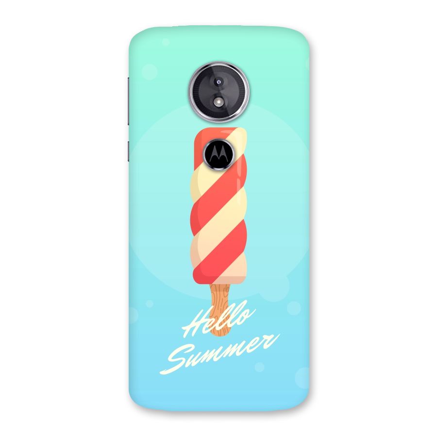 Hello Summer Back Case for Moto E5